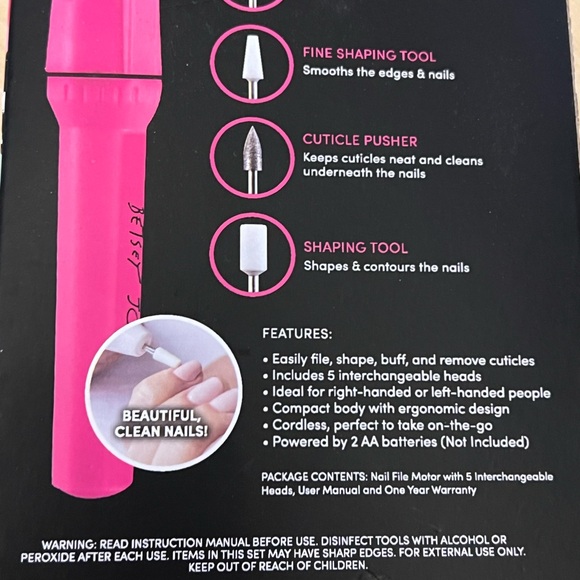 💅🏼NIB BETSEY JOHNSON MANICURE TOOL💅🏼 - Picture 8 of 9